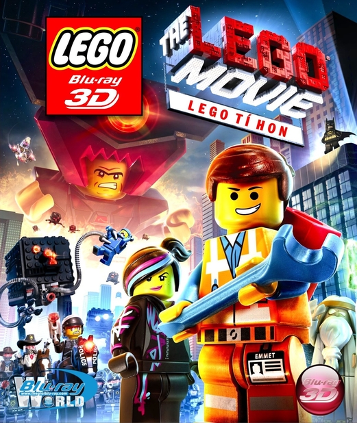 D207. The Lego Movie - LEGO TÍ HON 3D 25G(DTS-HD MA 5.1)